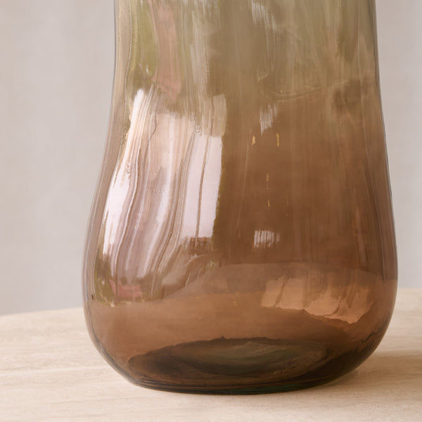 Lido Vase | Dark Brown Sand