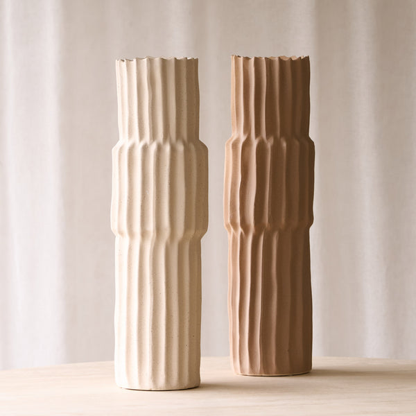 Longa Vase | Cream