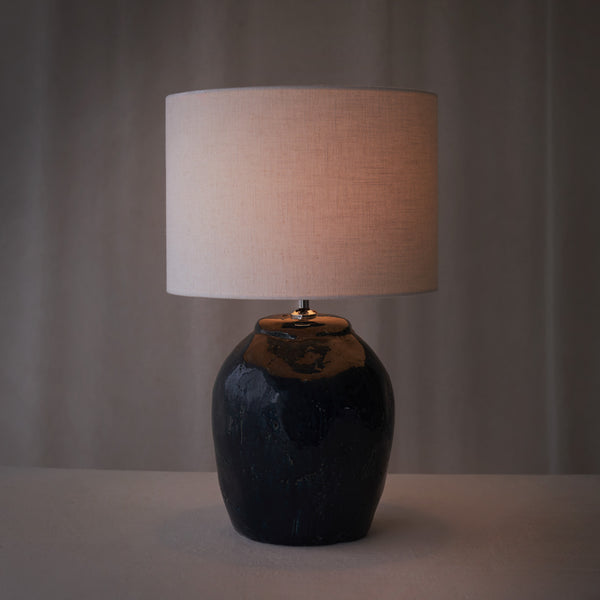 Tabor Table Lamp | Dark Blue