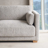 Laurent Fabric Sofa | 3 Seater - Asgard (221cm)