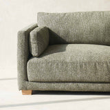 Laurent Fabric Sofa | 3 Seater - Moss (221cm)