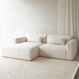 Komo Modular L Shape Sofa | Alabaster