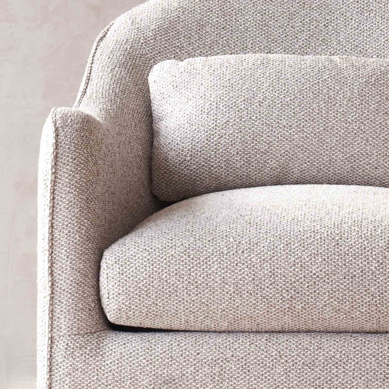 Millie Swivel Armchair | Marble