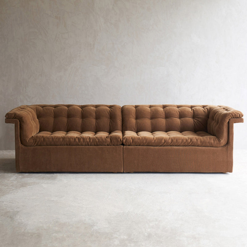 Furrow Modular Sofa | Bespoke Fabric & Leather (226cm)