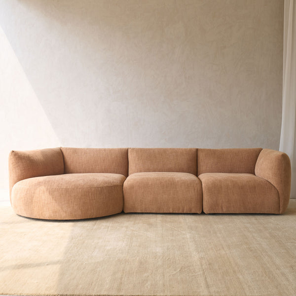 Slipper Full Modular Sofa | Sherpa Yak (310cm)