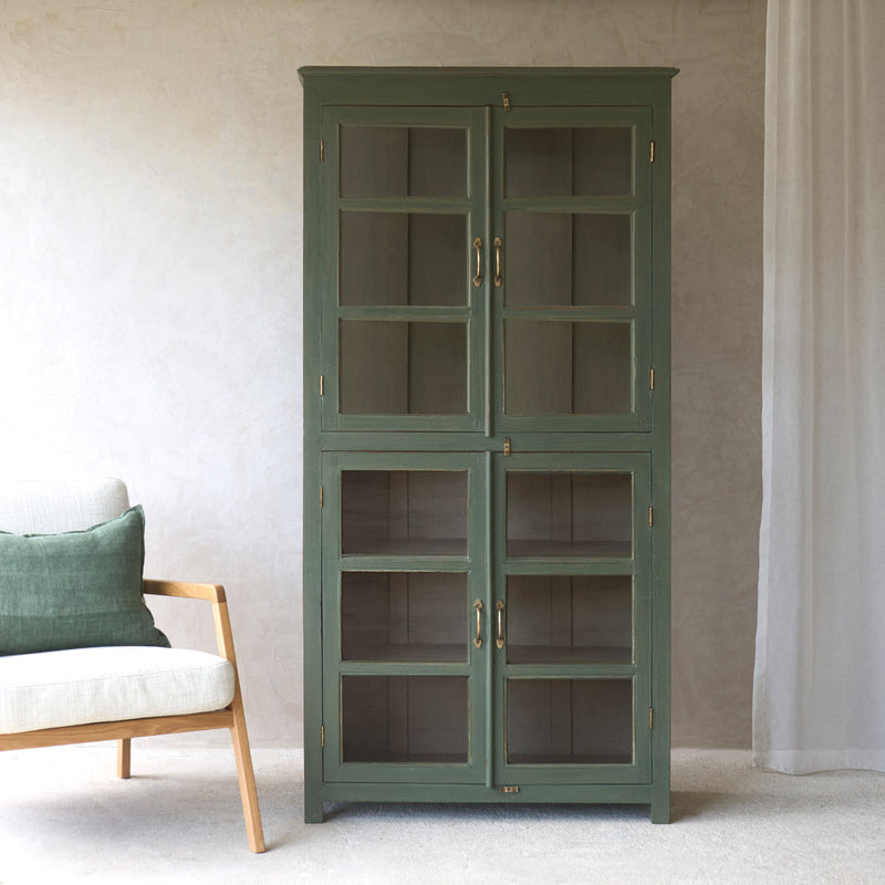 Vintage Extra Large Cabinet | Moss