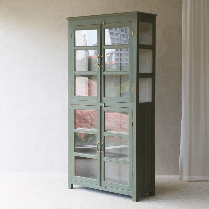 Vintage Extra Large Cabinet | Moss