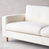 Ponte Fabric Sofa | 3 Seater - Panna Cotta (230cm)