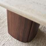 Tathra Dining Table | Travertine - Bespoke