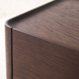 Tye Oak Nightstand | Espresso