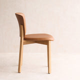 Pinta Dining Chair | Oak - Bespoke Leather