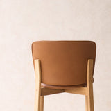 Pinta Dining Chair | Oak - Bespoke Leather