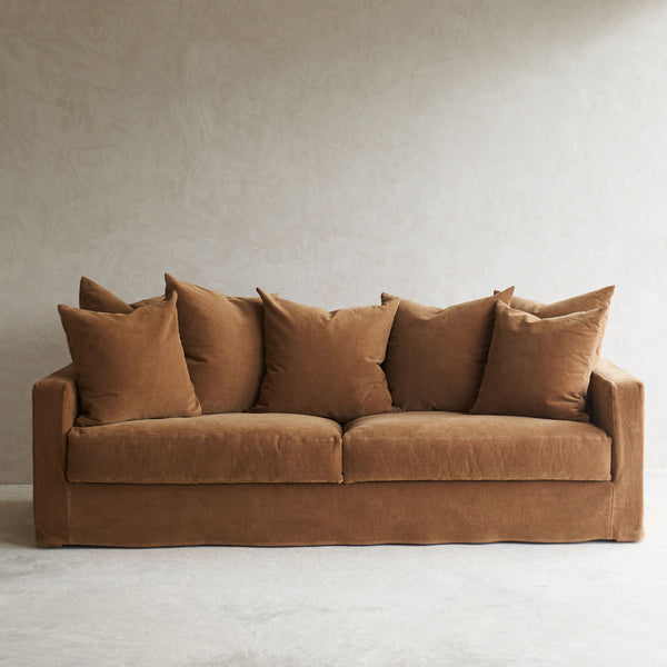 Sloopy Fabric Sofa | 2.5 & 3 Seater - Auric