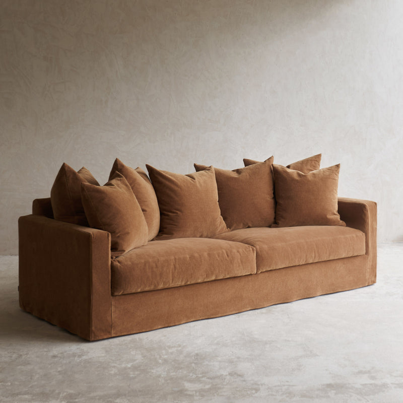 Sloopy Fabric Sofa | 2.5 & 3 Seater - Auric