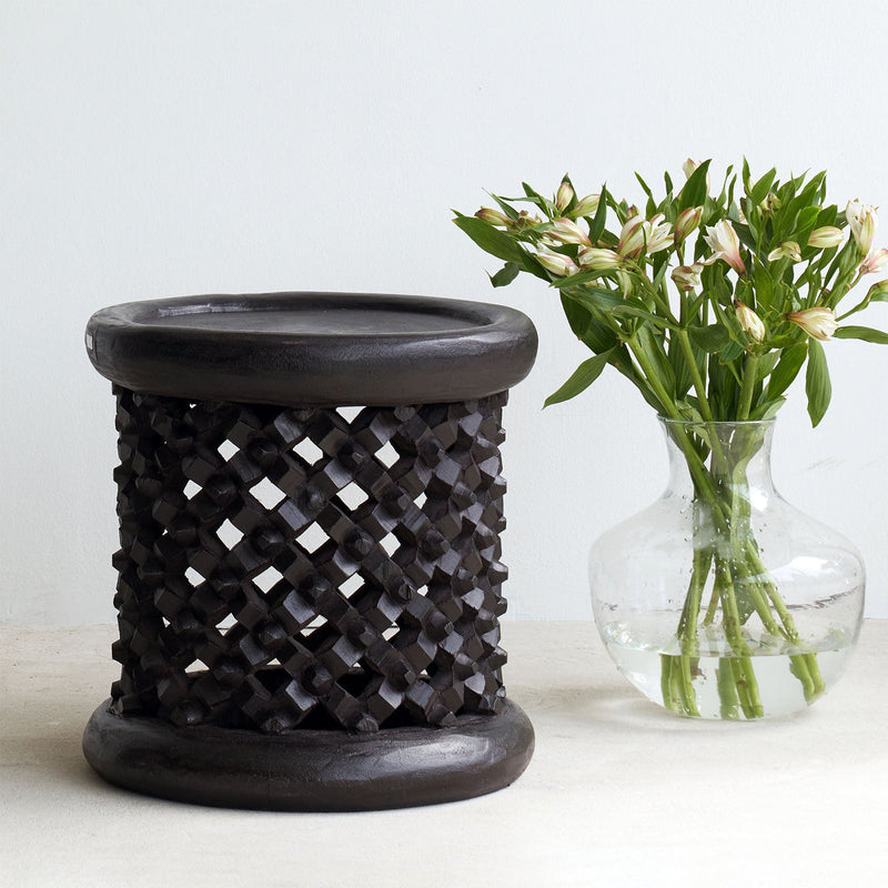 Bamileke Stool | Black