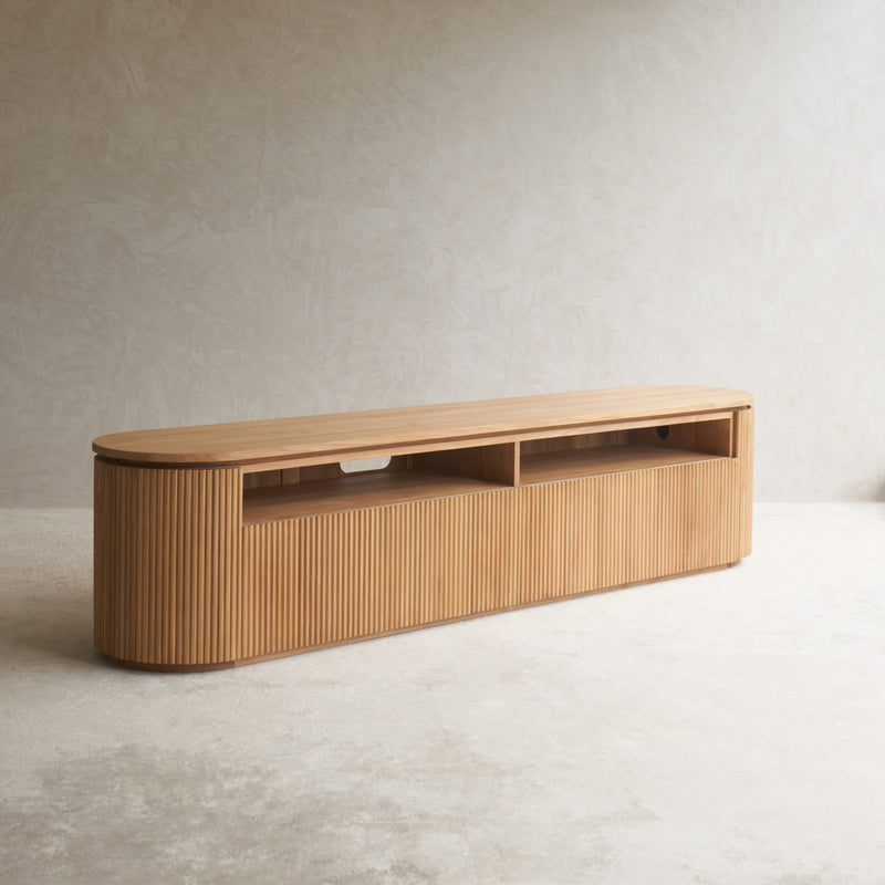 Moher TV Console | Teak - Natural