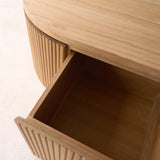 Moher TV Console with Drawers | Teak (140cm)