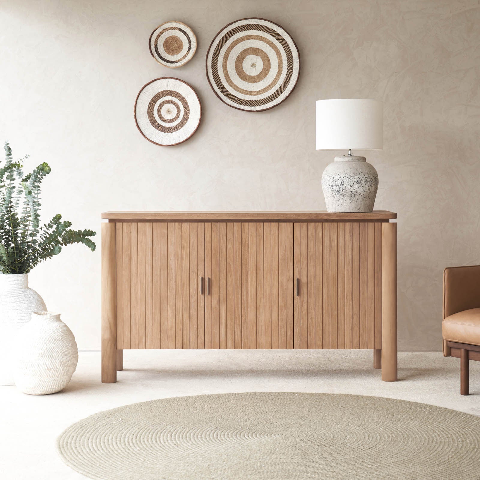 Brighton Sideboard with Full Doors | Wooden Sideboard & Cabinets ...