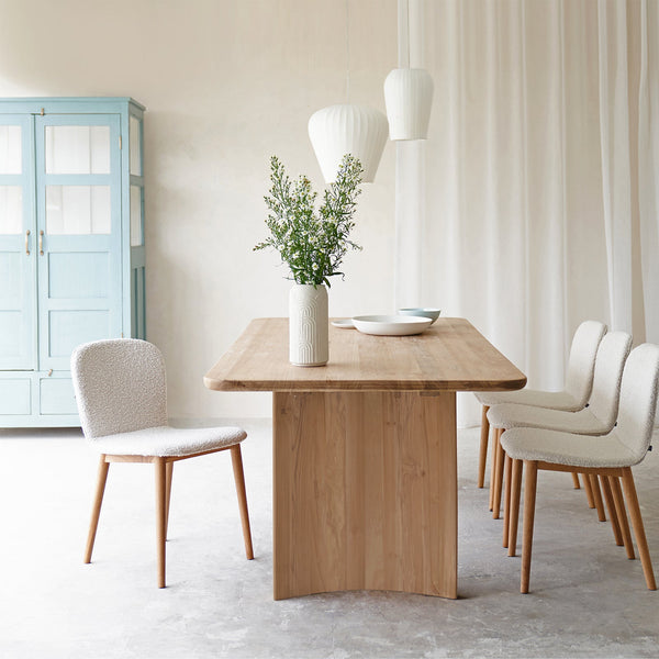 Kawa Dining Table | Teak (210cm)