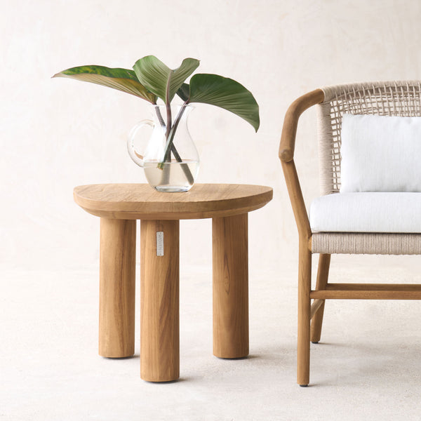 Jasse Side Table | Teak (49.5cm)