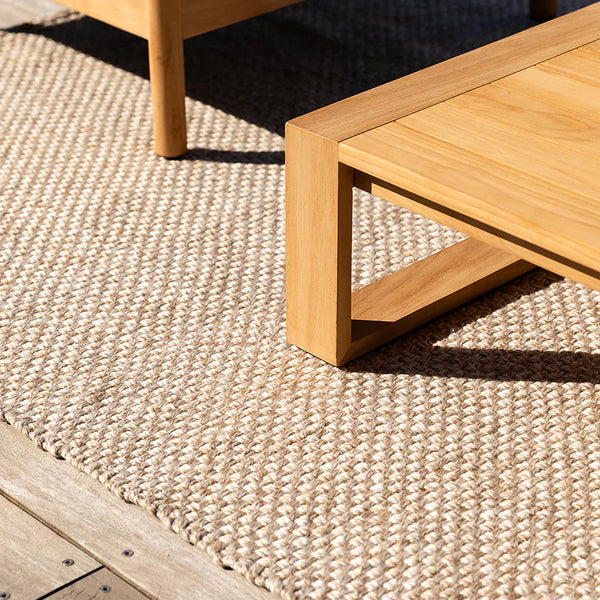 Burleigh Outdoor Floor Rug | Oatmeal