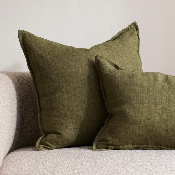 Cassia Cushion | Military (55 x 55cm)