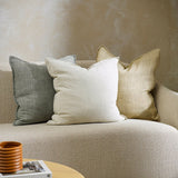 Cassia Cushion | Putty (55 x 55cm)