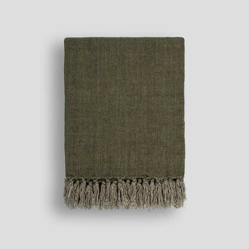 Millhouse Throw | Winter Moss