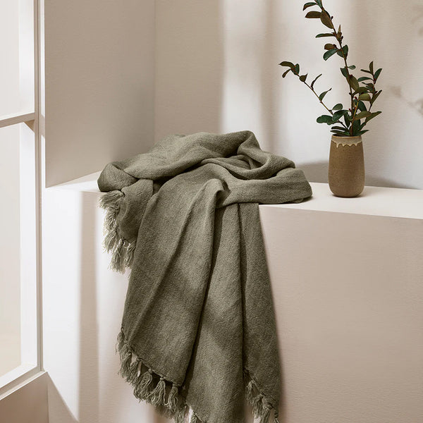 Millhouse Throw | Winter Moss