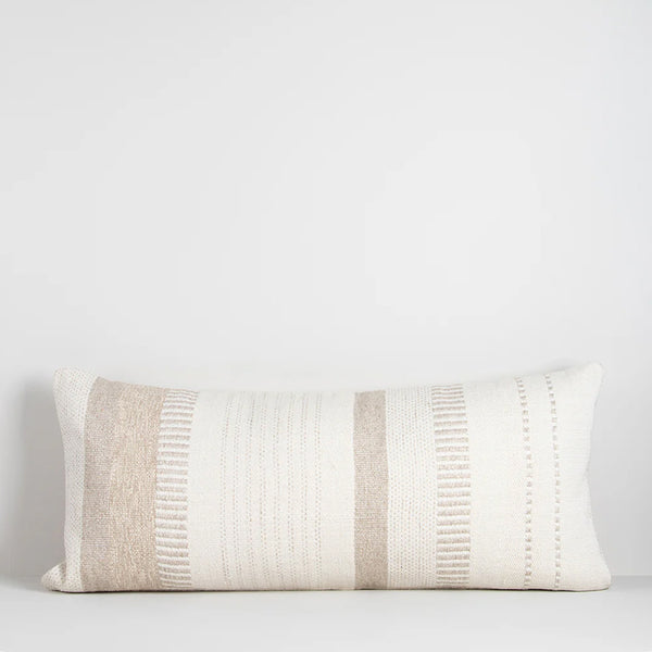 Bettie Lumbar Cushion | Oatmeal (40 x 90cm)