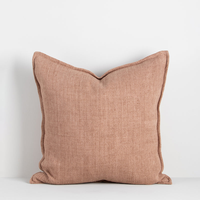 Flaxmill Cushion | Clay (50 x 50cm)