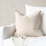 Flaxmill Cushion | Nude (50 x 50cm)