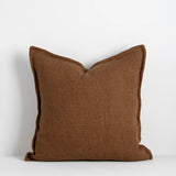 Flaxmill Cushion | Pecan (50 x 50cm)