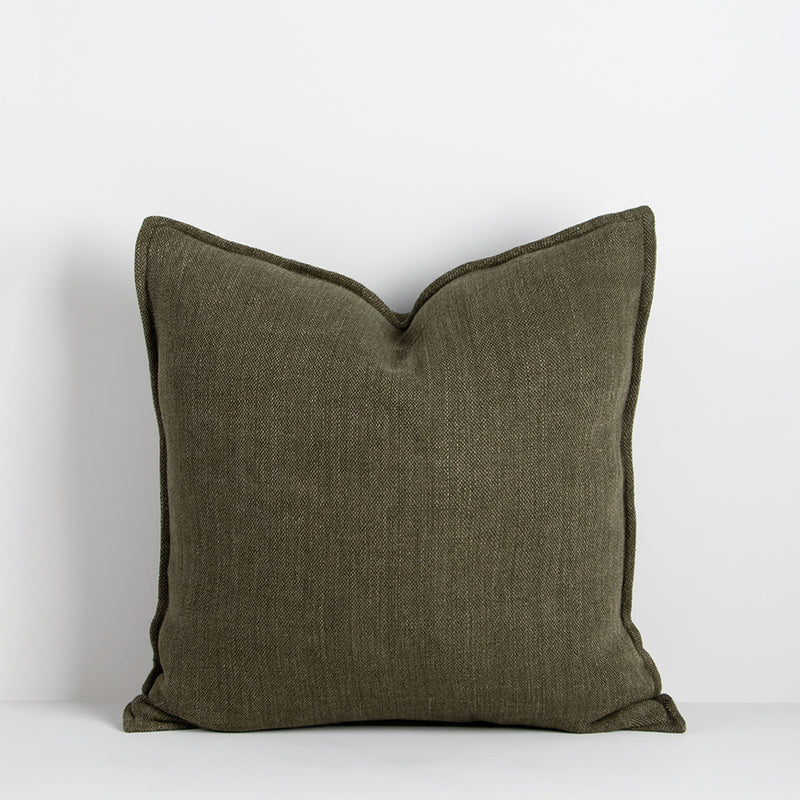 Flaxmill Cushion | Winter Moss (50 x 50cm)