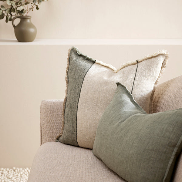 Frankton Cushion | Sage (50 x 50cm)