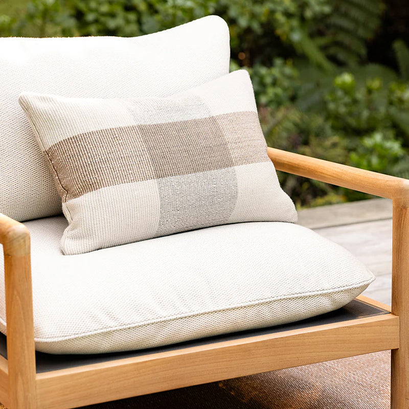 Kinley Lumbar Outdoor Cushion | Almond (40 x 60cm)