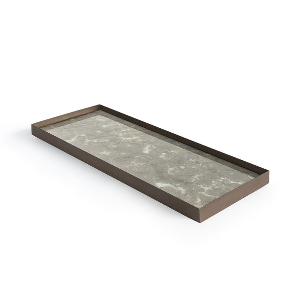 Organic Valet Tray | Rectangular - Fossil