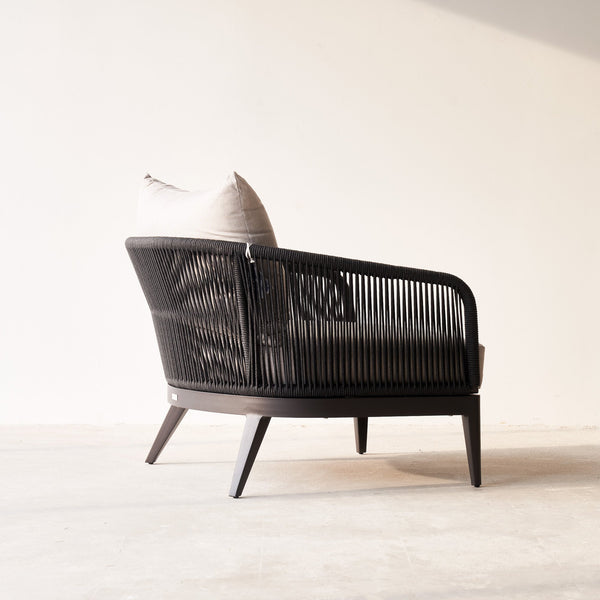 Hamilton Outdoor Armchair in Black | Originals Furniture