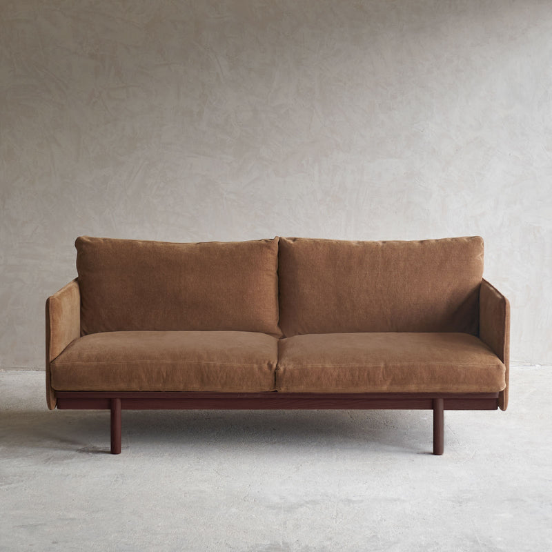 Pensive Sofa | Walnut - Bespoke Fabric