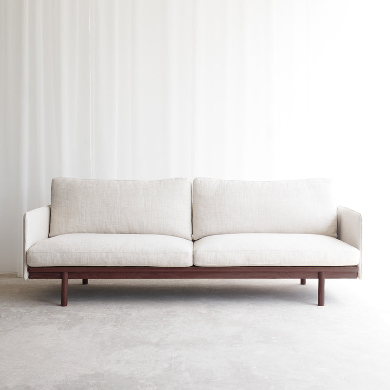 Pensive Sofa | Walnut - Bespoke Fabric