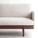 Pensive Sofa | Walnut - Bespoke Fabric