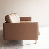 Pensive 2.5 Seater Leather Sofa | Pecan