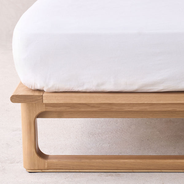 Hover Bed Frame | Oak - Pecan (SG Super Single)