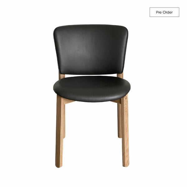 Pinta Dining Chair | Oak - Bespoke Leather