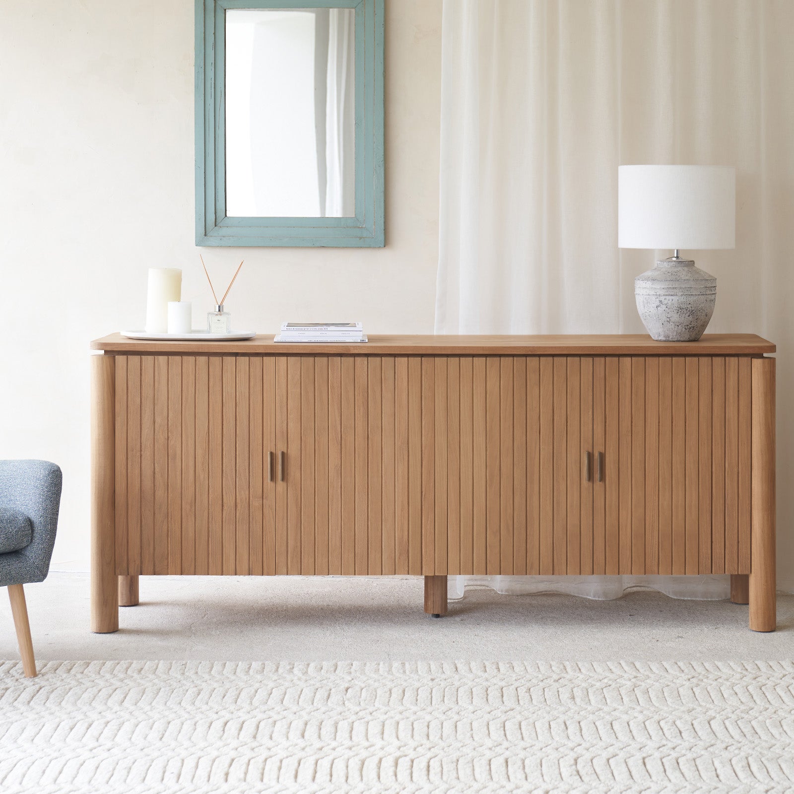 Brighton Sideboard with Full Doors | Wooden Sideboard & Cabinets ...