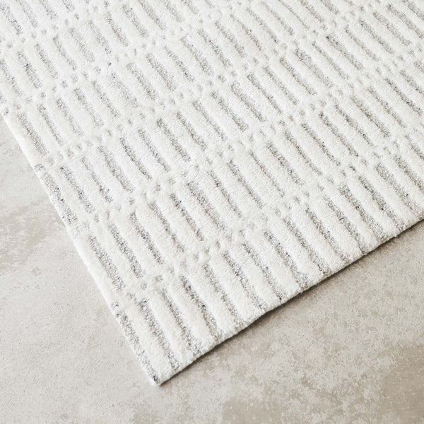 Gobi Wool Blended Rug | Ivory/Natural (200 x 300cm)