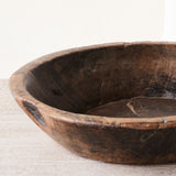 Vintage Wooden Parat Bowl - Medium