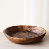 Vintage Wooden Parat Bowl - Medium