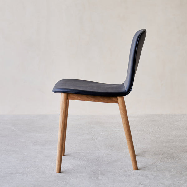 Puddle Dining Chair | Oak Frame - Bespoke Leather